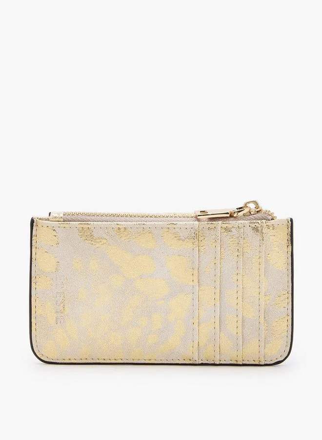 Celeste GOLD Metallic Print Card Holder Ramadan Collections for Women | Best Price UAE